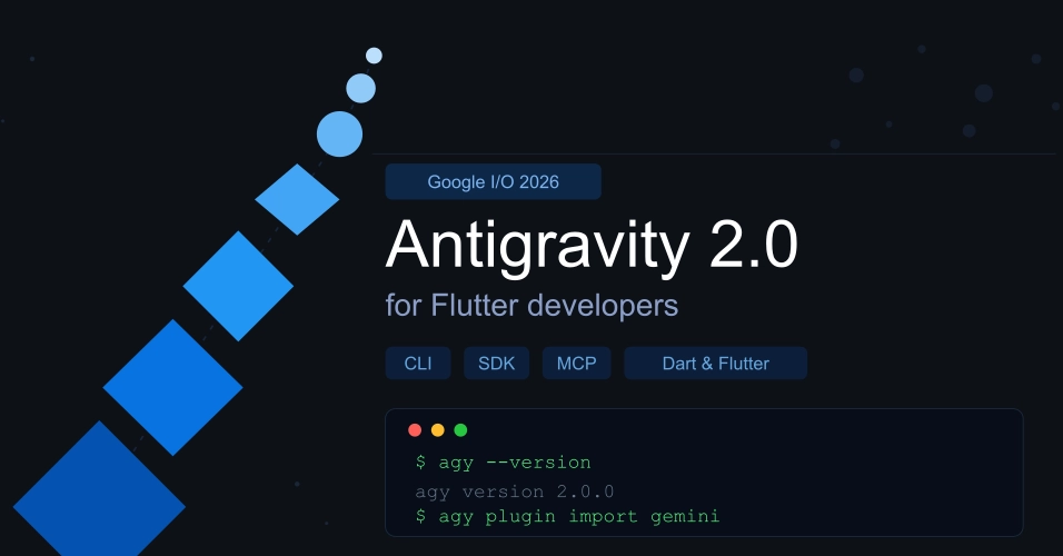 Antigravity 2.0 for Flutter Developers: CLI, SDK & Agentic Workflows That Actually Matter