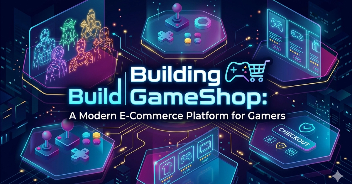 Building GameShop: A Modern E-Commerce Platform for Gamers 🎮🛒