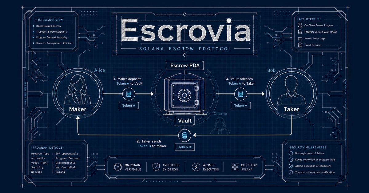 Engineering a Solana Escrow Program With Anchor