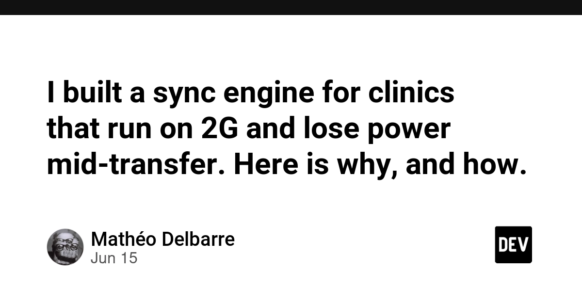 Building software for places where the internet barely exists