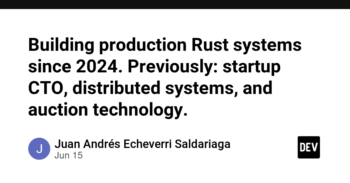 Building an Art Auction System in Rust: Microservices, Event-Driven Architecture, and Semantic Search